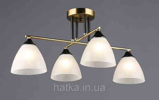 Люстра на четыре плафона A4410/4 (Медь+Черный) Киев