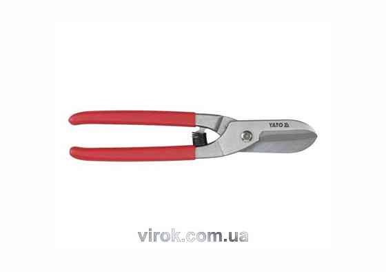 Ножиці по металу прямі YATO : тип Англіський, L= 254 мм [6/36] Одесса