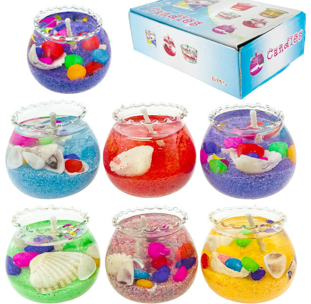 Свічка декоративна Море 6 шт. Київ - фото 1