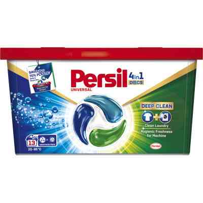 Капсули для прання Persil 4in1 Discs Universal Deep Clean 13 шт. (9000101800074) Вінниця