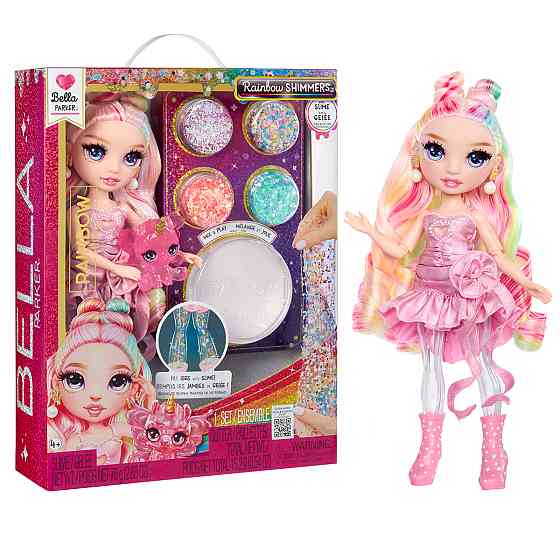 Ігровий набір з лялькою Rainbow High серії Rainbow Shimmers - Белла Дніпро