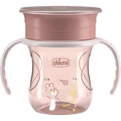 Поильник-непроливайка Chicco Perfect Cup 200 мл. від 12 місяців (рожева) (06951.15) Винница - изображение 1