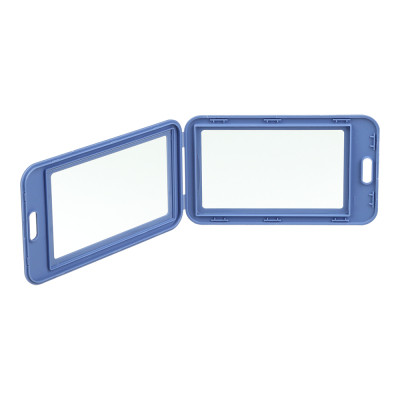 Бейдж Buromax вертикальный, 69 х 111мм, PP+PVC, сине-серый (BM.5414-95) Винница - изображение 2