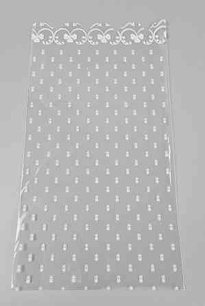 Пакет с рисунком для упаковки подарков   (15*30) №380(1) (ажурный) 