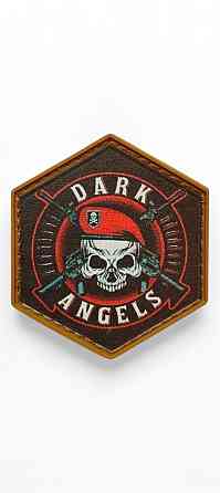 Патч / шеврон "Dark Angels" Запоріжжя