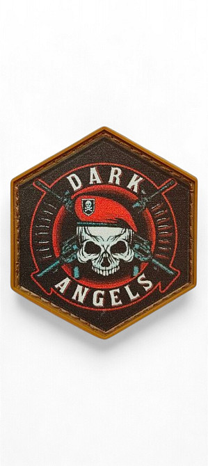 Патч / шеврон "Dark Angels" Запоріжжя - фото 2