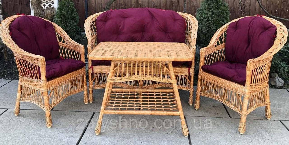 Мебель плетеная из лозы на подарок Киев - изображение 7