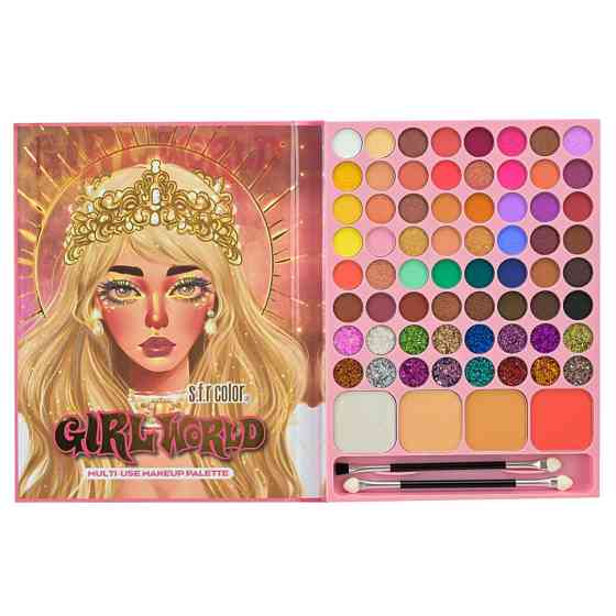 Детский набор косметики Країна Іграшок CN-0133, 64 цвета, тени для век, румяна Винница