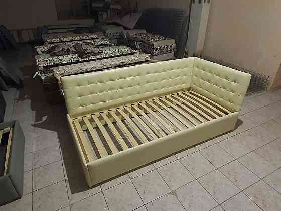 Кровать-диван SunriseDesign без подъемного механизма 120x200 бежевый Киев