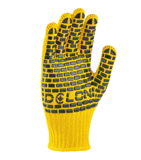 Doloni рукавички захисні трикотажні з ПВХ малюнком, розмір 10, Стандарт Плюс 4078 Рівне - фото 4