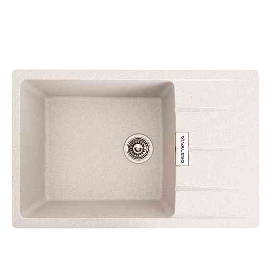 VALESO Гранітна мийка для кухні VALESO ROMA 7850 матова Топаз Коломия