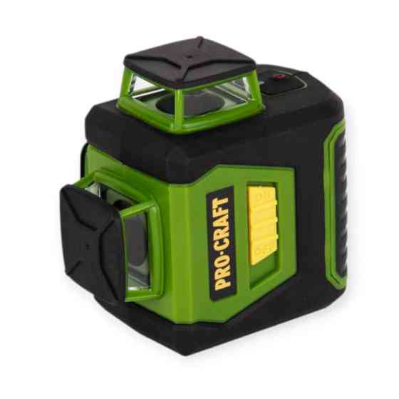 Уровень лазерный 3 лазерные головки, 16 лазеров, зеленый лазер (кейс) Мукачево