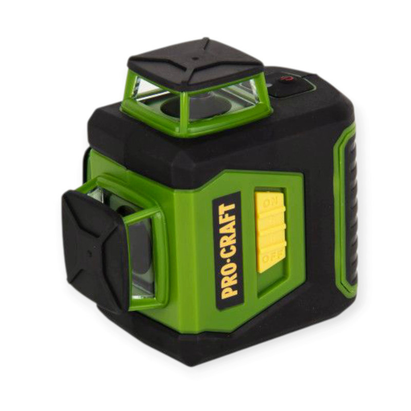 Уровень лазерный 3 лазерные головки, 16 лазеров, зеленый лазер (кейс) Мукачево - изображение 1