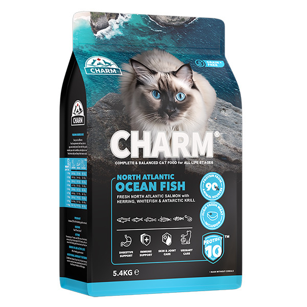 Charm North Atlantic Ocean Fish ЧАРМ ПІВНІЧНОАТЛАНТИЧНА РИБА сухий беззерновий холістик корм для котів Київ - фото 1