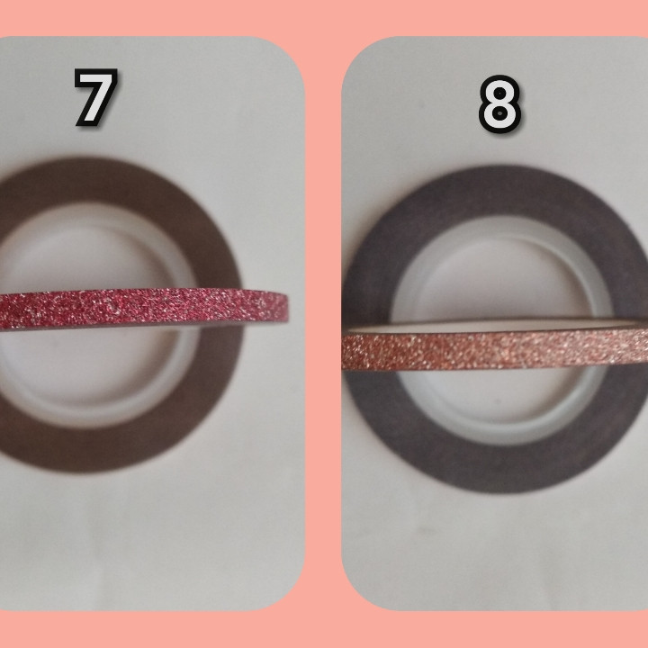 Стрічка для дизайну нігтів "Сахарна нитка" 3 mm. (різні кольори) Київ - фото 5