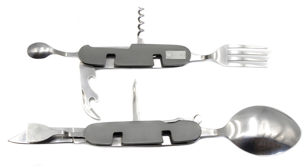 Туристический столовый прибор Графит L-48 большой Днепр - изображение 2