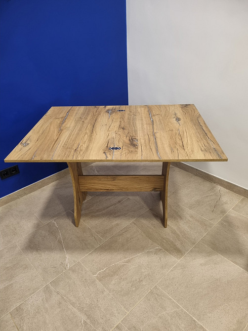 Куточок на кухню зі столом 154х114 см Дуб Флагшток ( комплект куток та стіл без табуреток!) Львів - фото 6