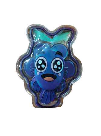 Сольова грілка багаторазова кишенькова у формі рибки самонагріваюча грілка для рук Київ