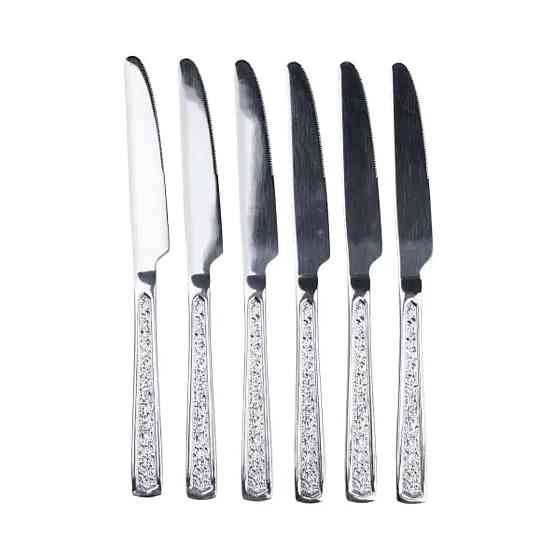 Набор столовых ножей из нержавеющей стали, 6 шт. Киев