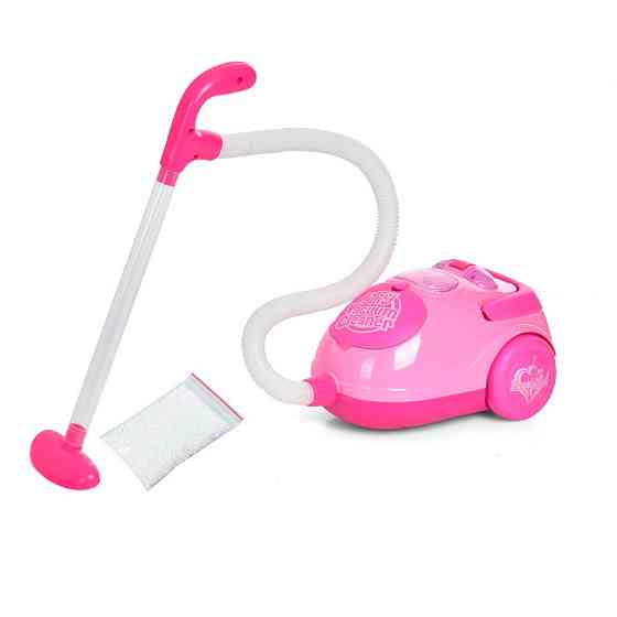Дитяча побутова техніка "Пилосос" 1538 звук, світло, шланг 65 см Вінниця