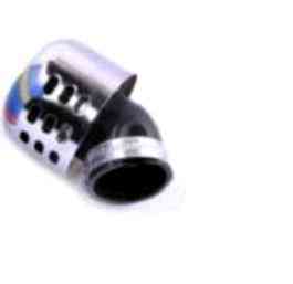 Фильтр воздушный (нулевик)   Ø42mm, 45*, колокол    (хром) Мукачево