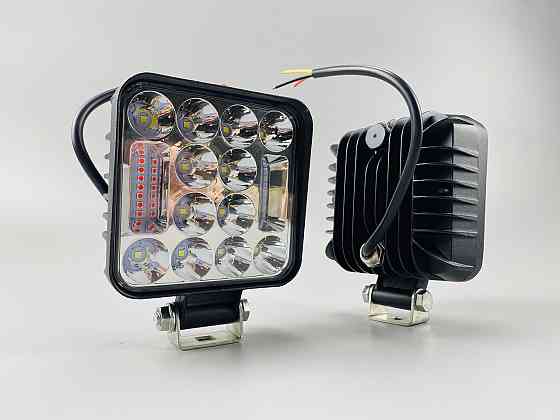 Фара LED квадратна квадратна стробоскоп, Світлодіодна робоча фара 78W 6000K (26 діодів) Мукачево