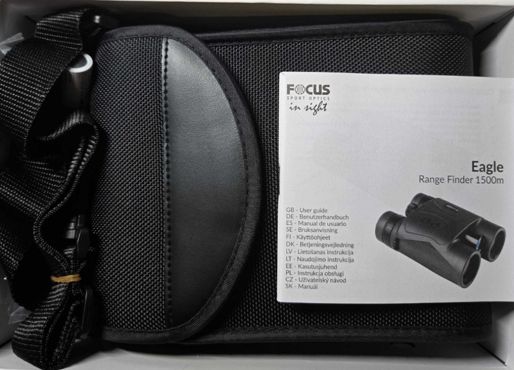 Бінокль Focus Eagle 10x42 RF 1500 м з далекоміром. Київ - фото 7