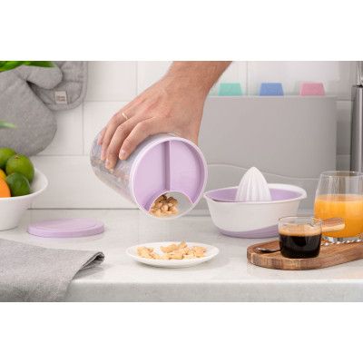 Емкость для сыпучих продуктов Ardesto Fresh 3в1 3 х 0,75 л Ліловий (AR1375LP) Винница - изображение 7