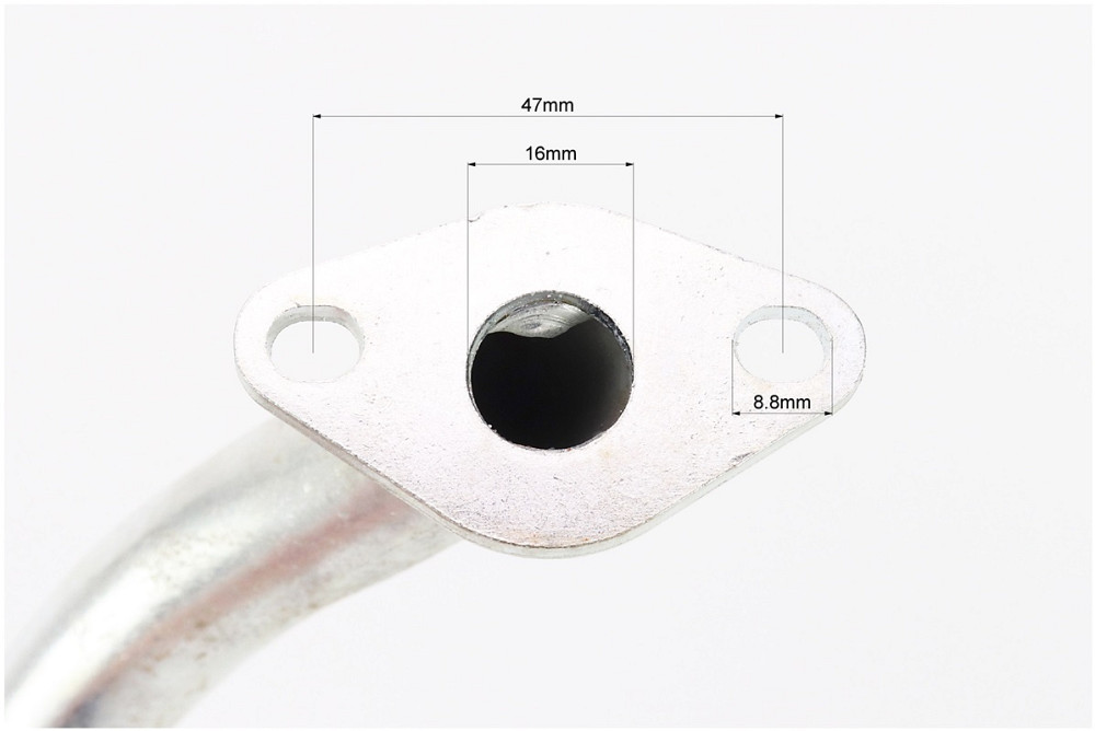 Патрубок карбюратора (метал), d - 16mm, h - 160mm Киев - изображение 3