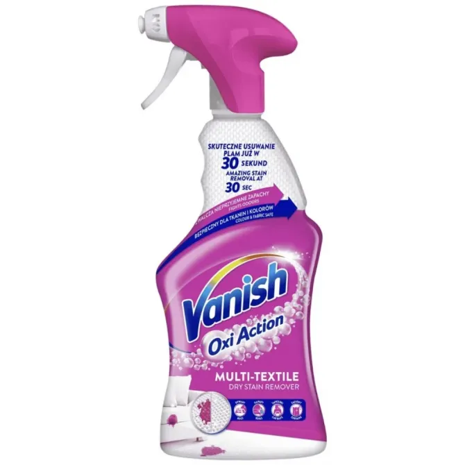 Пятновыводитель для мягкой мебели и ковров Vanish Multi Textile Spray 500 мл Львов - изображение 1
