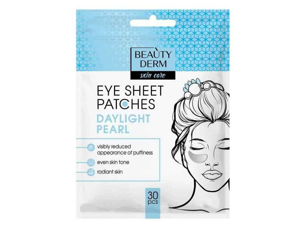 Патчі для очей 18 30шт Тканинні Daylight Pearl ТМ BEAUTYDERM Київ - фото 1