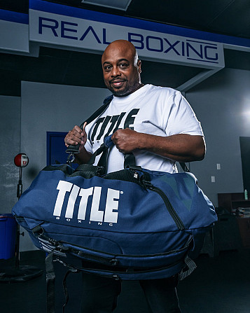 Спортивна сумка TITLE Boxing Champion Sport Bag/Backpack Blue/Black Кам'янське - фото 9