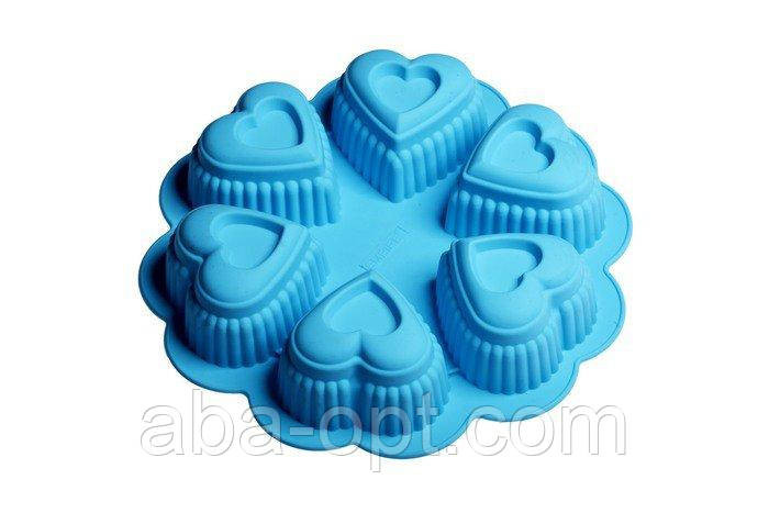 Силиконовая форма на 6 изделий 