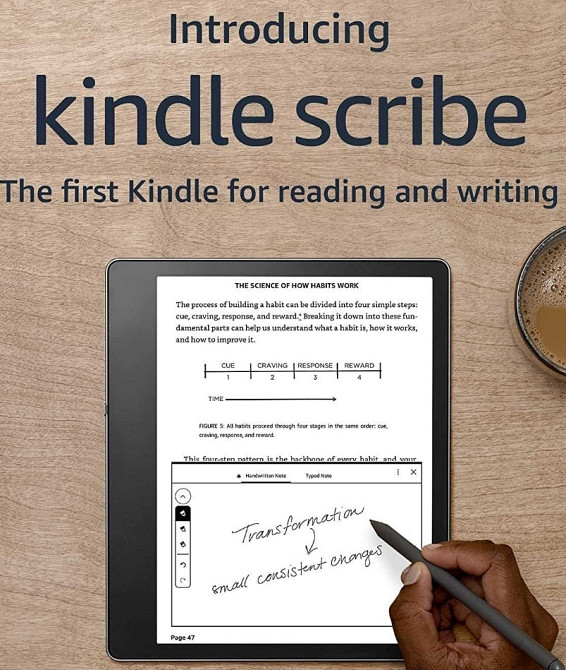 Amazon Kindle Scribe 10.2' дюймів. Електронна книга. Київ - фото 6