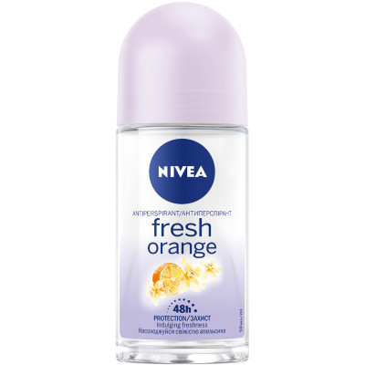 Антиперспирант Nivea Fresh Orange Свежий апельсин шариковый 50 мл (4005900965868/4006000008035) Винница - изображение 1