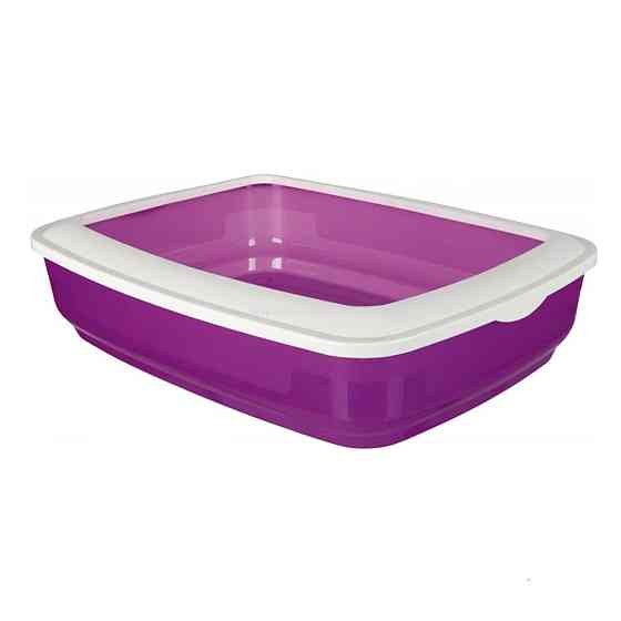 Туалет для кішок Тріксі Trixie Brisko TX-40394 з бортиком, розмір 38×11×50 см Вінниця