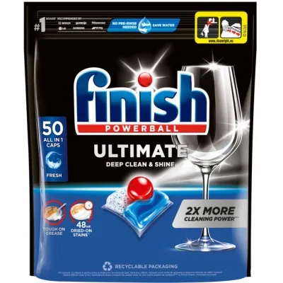 Таблетки для посудомийних машин Finish Ultimate All in 1 50 шт. (5908252002894) Вінниця - фото 1