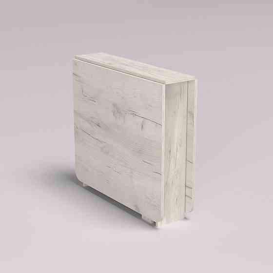 Стол-тумба №4 узкая, Дуб Крафт Білий, 1580х800х750 Львов