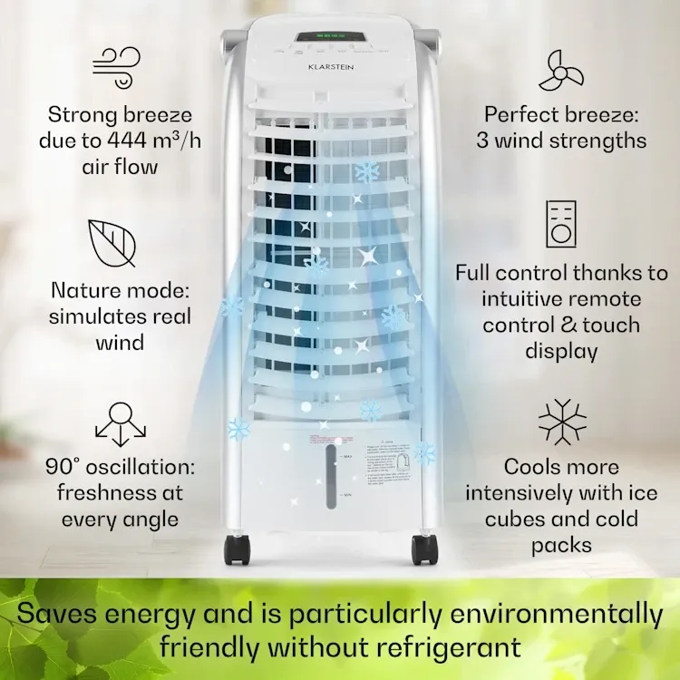 Б/У Мобільний кондиціонер-зволожувач Klarstein Maxfresh 4 в 1 з Німеччини Дніпро - фото 6
