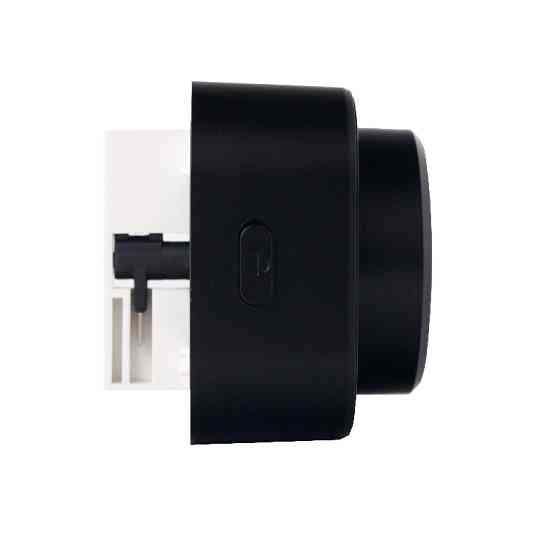 Розетка трековая с заземлением 16A, Unique Elegance Pandora Black Днепр