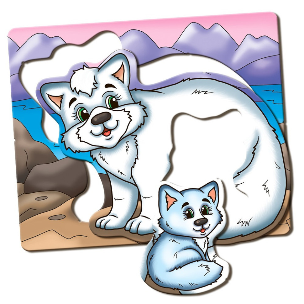 Дитяча розвиваюча гра Мами і малюки 81121 Північні тварини Вінниця - фото 7