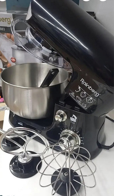 Тестомес Rainberg RB 8083 планетарний міксер блендер кухонний комбайн. Харків - фото 4