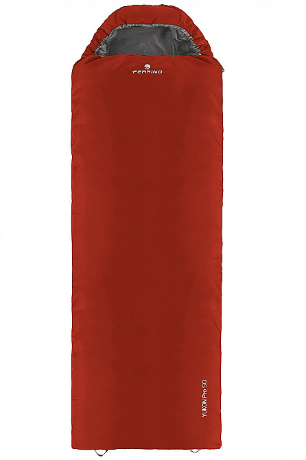 Спальный мешок Ferrino Yukon Pro SQ +3°C Красный (86360NRR) Київ - фото 1