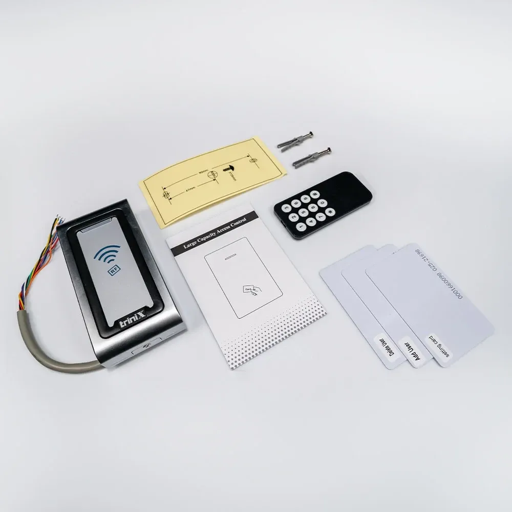 Контролер зі зчитувачем карт EM-Marine Trinix TRR-1200EW антивандальний водонепроникний (71-00063) Київ - фото 9