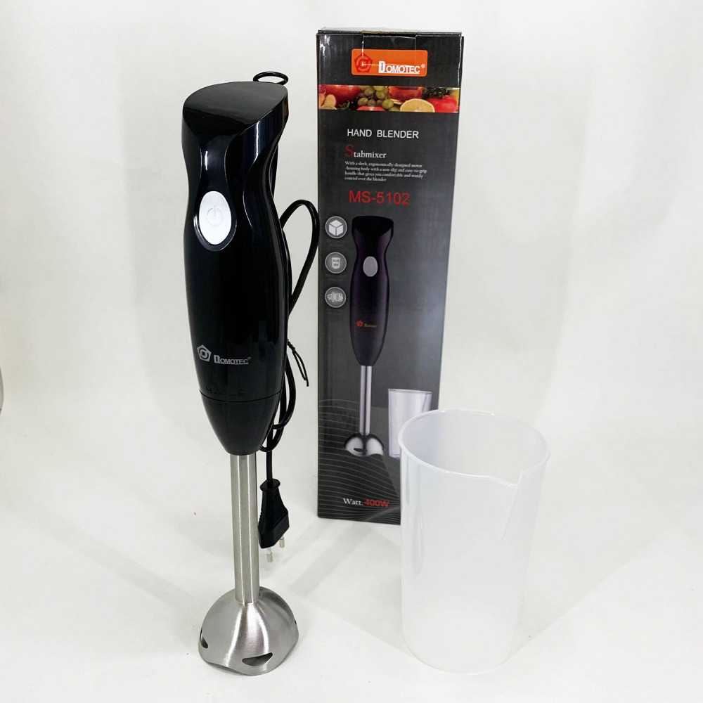 Блендер електричний занурювальний для дому DOMOTEC MS-5102 400 W, Блендер для смузі і соусів OS-28 Львів - фото 6
