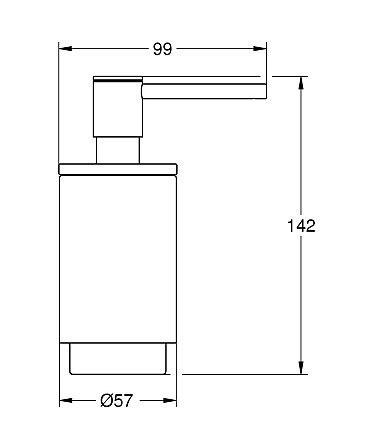 Дозатор жидкого мыла Grohe Selection (41028000) Киев - изображение 4