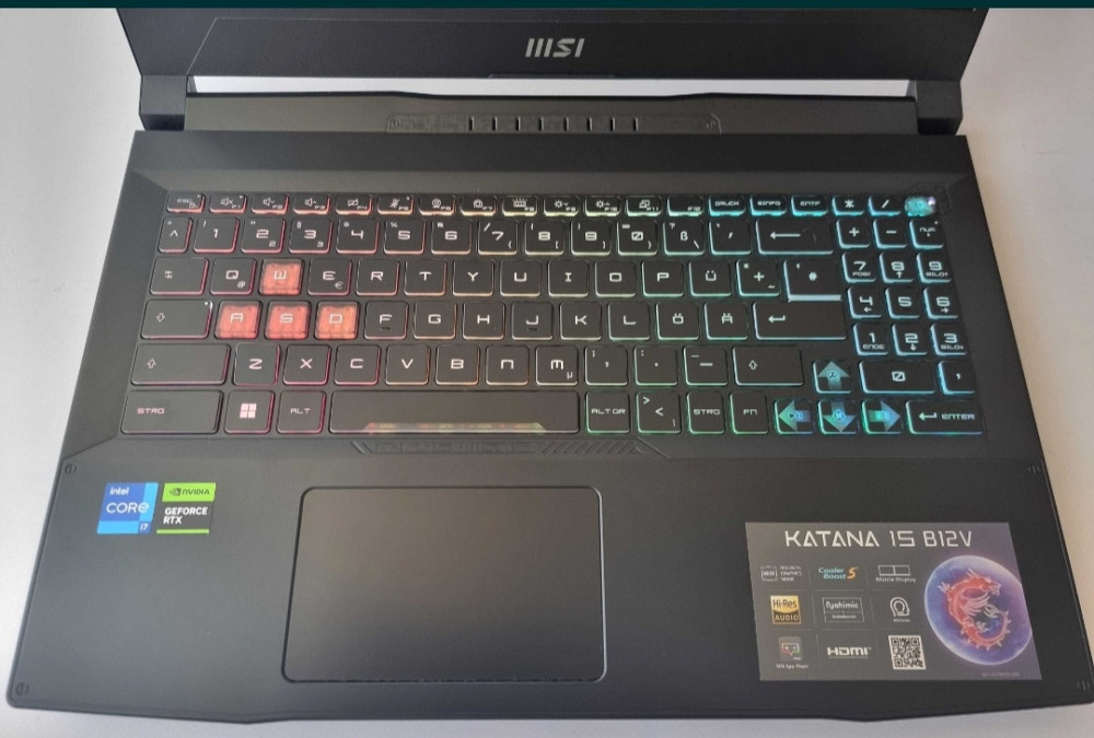 Ноутбук: MSI Katana 15(2023)/17 12650H/ RTX 4070/ RAM16GB/ SSD 512Gb/WIN 11 Київ - фото 5