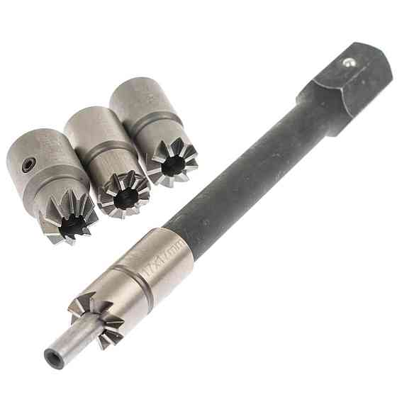 Набір фрез для очищення сідел форсунок, 6 предметів SATRA S-XDI6 Чернігів