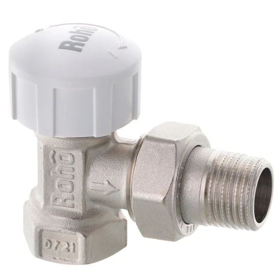 Кран радіаторний термостатичний Roho R5150-050 - 1/2"     ( RO0122 ) 29969 Харків