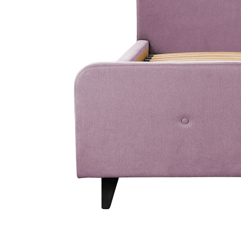 Ліжко Двоспальне Michelle Standart 160 х 200 см Fibril 24 A1 Рожевий Київ - фото 5